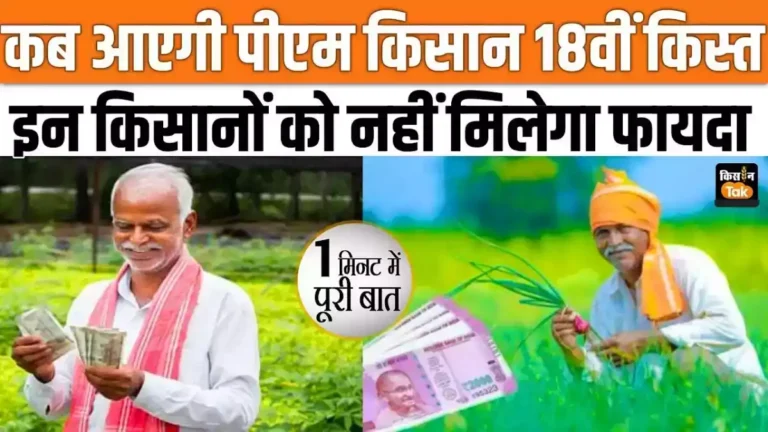 PM Kisan Samman Nidhi Yojana 18th kist 2024